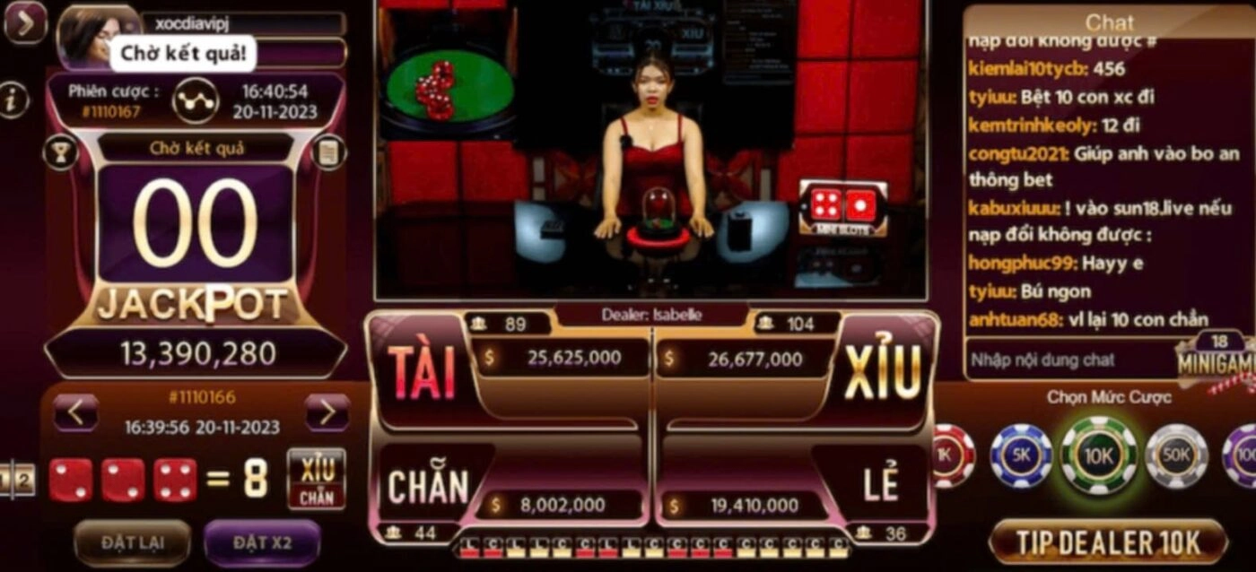 Trải nghiệm chơi nhận kết quả chơi tức thì
