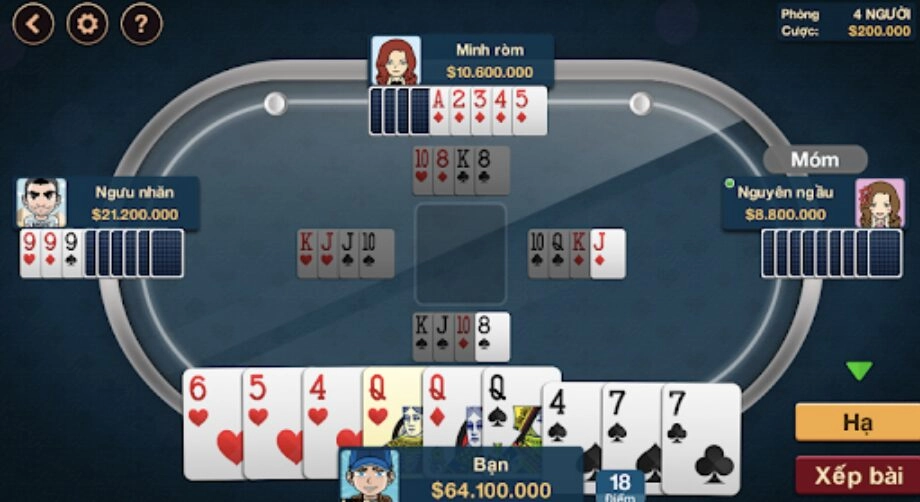 Phỏm là game uy tín