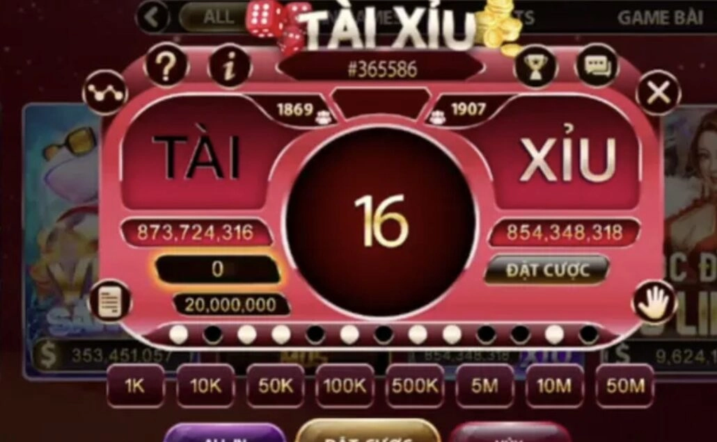 Game Tài Xỉu nổi bật hiện nay